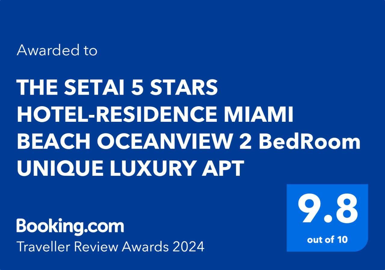 The Setai 5 Stars Hotel-Residence Miami Beach Oceanview 2 Bedroom Unique Esterno foto